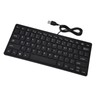 78 Keys Ultra Thin Mini USB Wired Keyboard for Desktop