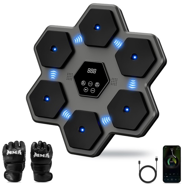 Smart Music Boxing Machine for Kids & Adults – Interactive