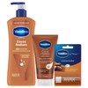 Vaseline Cocoa Radiant Bundle Lotion 600ml Hand 75ml Lip 4g