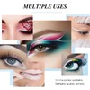 FEXPDL White Eyeliner Pencil 12 Pack with Sharpener, White Eye