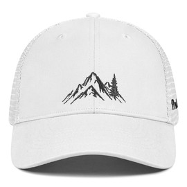 Brace Tang Mountain Trucker Hat for Men Women, Outdoor Gifts Cap for Summer Winter