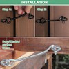 M METERXITY 5-Pack Hook and Eye Latch for Door 3