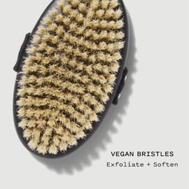 Keys Soulcare Energizing Dry Body Brush, Gently Exfoliates & Opens Pores for Soft, Smooth, Brighter & Glowing Skin, Vegan, Cruelty-Free