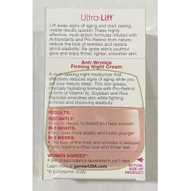 Garnier Ultra Lift Anti-Wrinkle Firming Night Cream