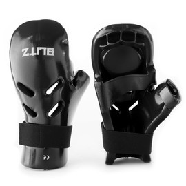 Blitz Dipped Foam Gloves - Black - X-Small