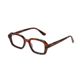 Calabria K+K GINGER Irregular Reading Glasses +2.75 Berry Purple Tortoise Havana Women Designer Chic Trendy Readers Eyeglass