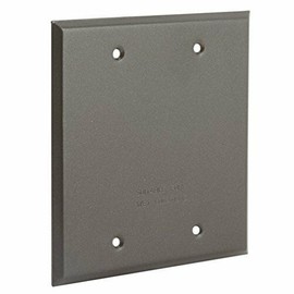 Bell 5175-2, 2 Device Weatherproof Outdoor Box Cover, Bronze