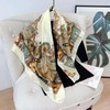 Headscarves Bandana Scarves Women's Silk Scarf Square Satin Headscarf Hair