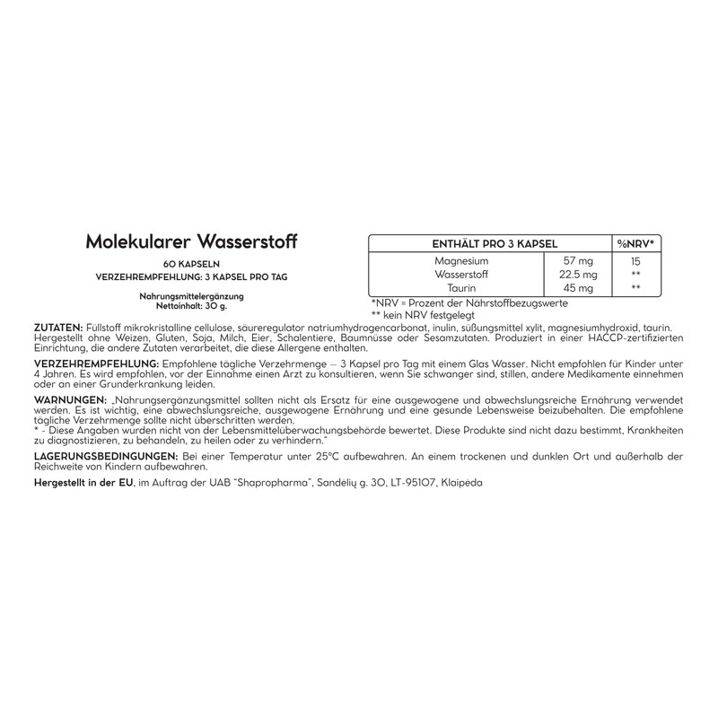 EP Bar Molecular Hydrogen Water 60 Tablets | Molecular Hydrogen