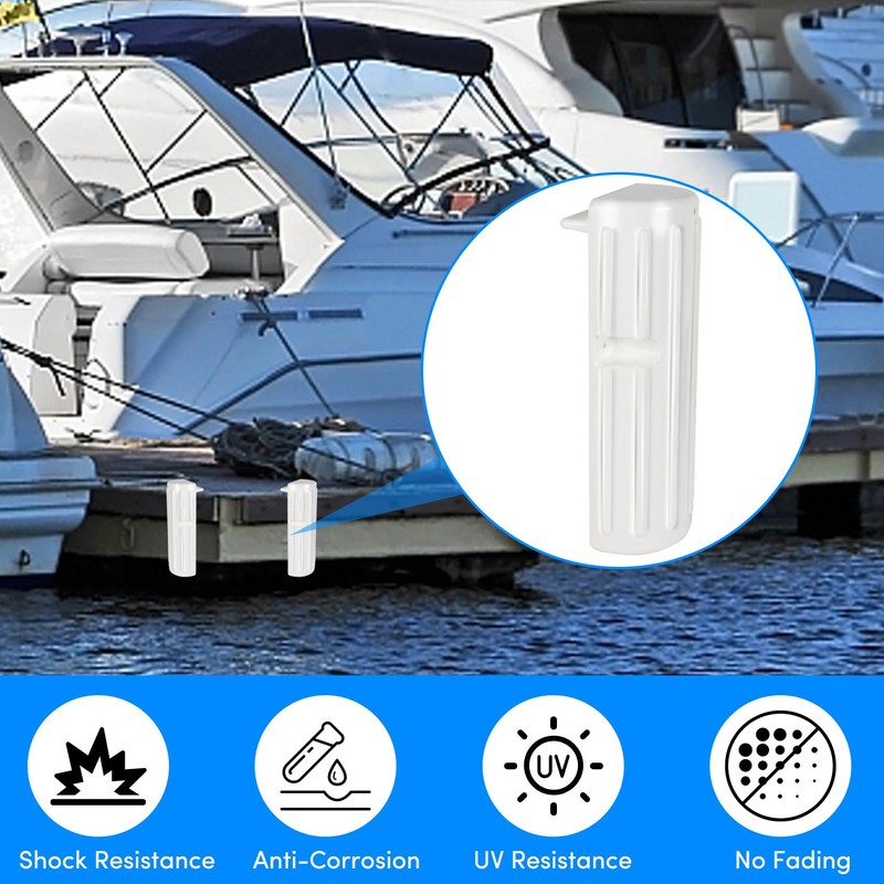 ORLANG 2Pack Dock Bumper Fender, Inflatable Dock Protection for Edging,