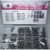 GOLIATH INDUSTRIAL TOOL 430pc Stainless steel Chrome Ball Assortment Set