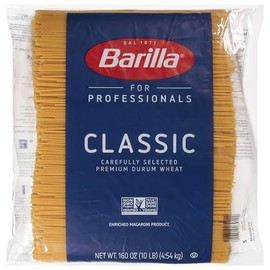 Barilla Spaghetti Pasta, 160 Ounce (1000354005)