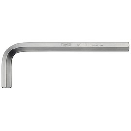 TONE AS-10 Hexagonal Bar L-Shaped Wrench Double Side Width 0.4 inches (10 mm)