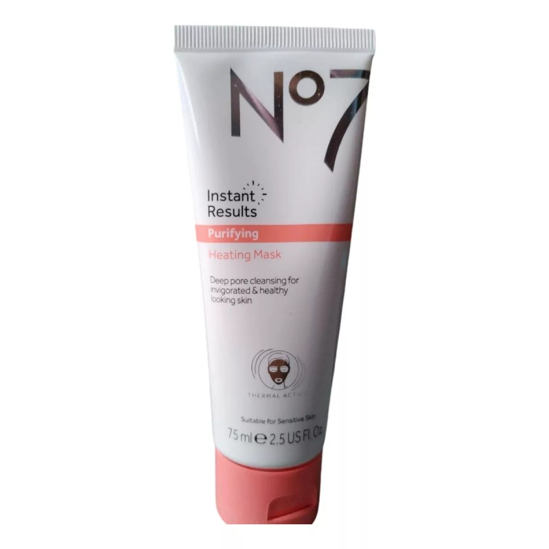 Boots No7 Mascarilla Facial Efecto Térmico Purificación 75 Ml