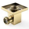 Lavatrum Wall Mounted Supply Elbow, Wall Elbow for Hand Shower,