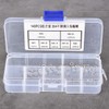 Pack of 140 Hexagon Nuts M1/M1.2/M1.4/M1.6/M2/M2.5/M3 M1.4 Nut Thread Stainless