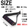 ABINECS Fitness Handles Set of 6 Exercise Training Cable Grips