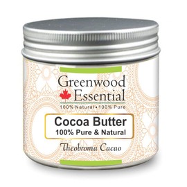 Greenwood Essential Cocoa Butter (Theobroma cacao) Natural Therapeutic Grade 100gm