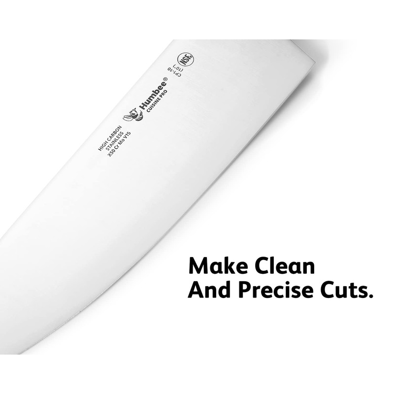 Humbee Cuisine Pro 10-Inch Chef Knife – NSF Certified High