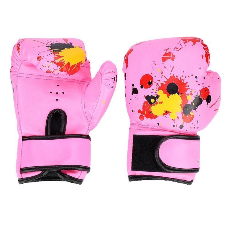 Baby Girls Boys Children Boxing Gloves Punch Training Kids Fight