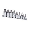 Titan 16144 Triple Square Socket Set - 9 Piece