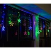 BLOOMWIN Light curtain star light chain curtain, USB 8 modes,