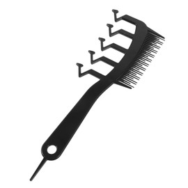 Healeved Z Shape Wide Tooth Hair Comb Ergonomic Salon Styling Tool for Barbers Lightweight Easy to Use for Home Professional Hairdressing for Curly Hair Haircuts