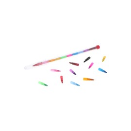 HENBRANDT 25x Swapper Crayons for Kids Swop Point Rainbow Colour Change Stacker Crayon Pen Children’s Stocking Fillers Wedding Activity Pack Birthday Loot Bag Party Favours Boys and Girls Unisex