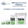 Aquascape 98900 SAB Stream & Pond Clean Water Treatment, 1.1-Pound,Whit