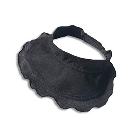 Japanese Kids UV Cut Hat Summer Girl Baby Sun Hat Empty Silk Hat Foldable Parent-Child Big Brim Hat Climbing Travel Anti-UV, black (black 19-3911tcx),