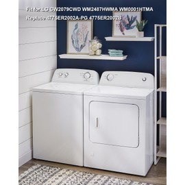 4775ER2002A Washer Door Hinge Replacement Fits for LG, Kenmore, Replaces 4775ER2002B 4775ER2002D 4775ER2002A-PG 1267595 AP4437239 PS3523463 EAP3523463 4774ER1001 ER1003-11