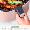 GreenLife 4.5QT Air Fryer, Mechanical Dial Controls, PFAS-Free Ceramic Nonstick