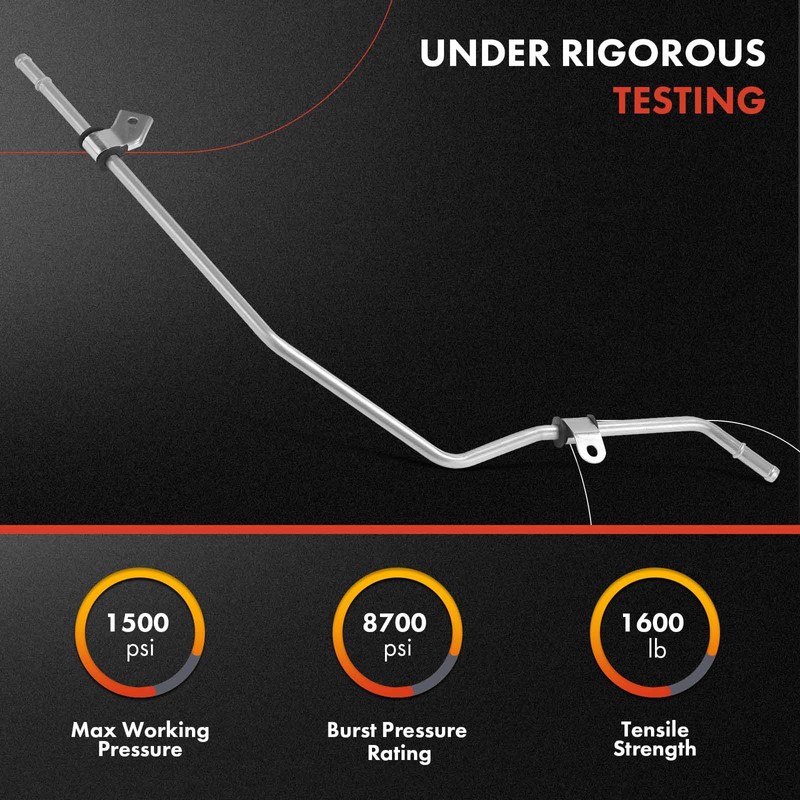 A-Premium Power Steering Pressure Hose Line Assembly Compatible with Honda