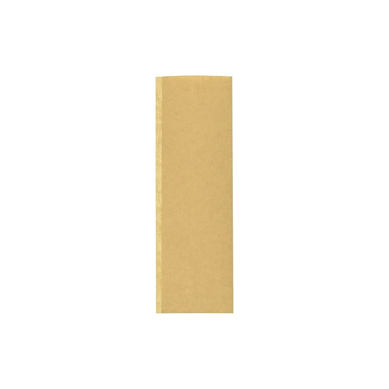Heiko Hot Dog Sleeves, Small, Unbleached, Solid Color, 100 Count