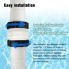 Fits Intex & Coleman Pool Split Hose Fitting Connector, 1.5