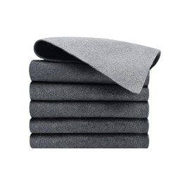 Landrain Pack of 5 Thickened Magic Cleaning Cloths, Reusable Microfibre Cloths, Original Cloths (20 x 30 cm)