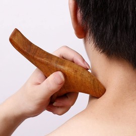 Broman Reflexology Tools, Wood Therapy Massage Tools, Widely Used as Head Neck Hand Waist Calf Leg Foot Massager, Small Tool but High Usefulness – Triangle Massager