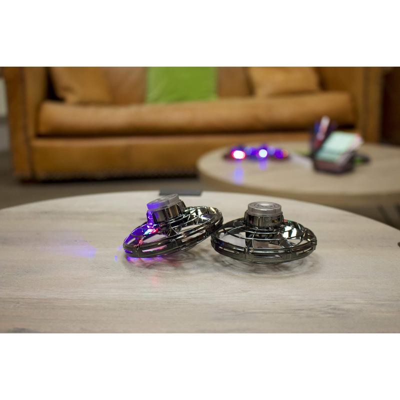 Hoverbyrd: Flying Fidget Spinner - 3 Pack - Color: Black