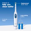 Oral-B Pro 100 3D White, Battery Toothbrush, White
