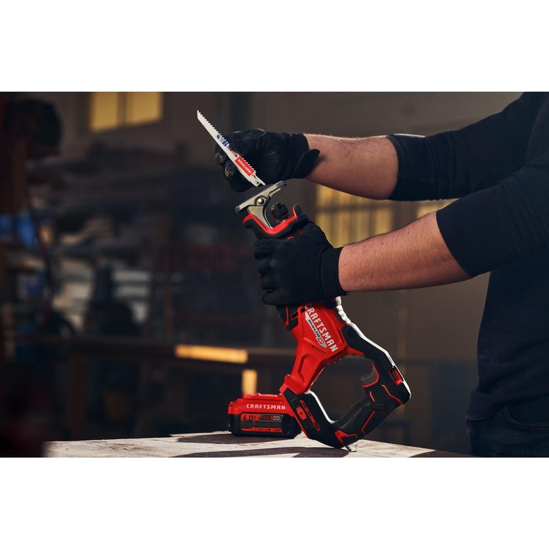 CRAFTSMAN V20 RP Cordless Reciprocating Saw, 3,200 RPM, 8 inch,