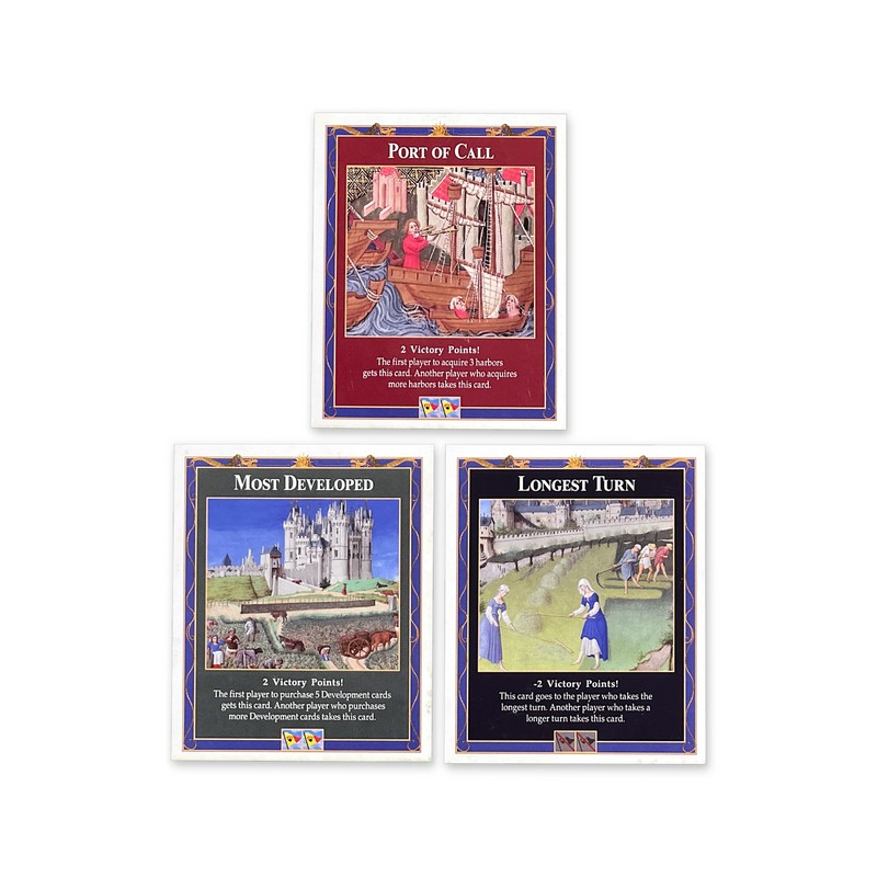 Tabletop Monthly 3 Pack: Longest Turn, Development & Port Cards