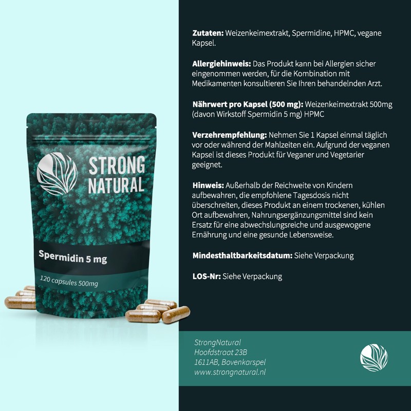 Strong Natural idine Capsules High Dose 5 mg idine per