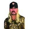 Seeing Red Exotic Tiger Trainer Hat with Mullet Black