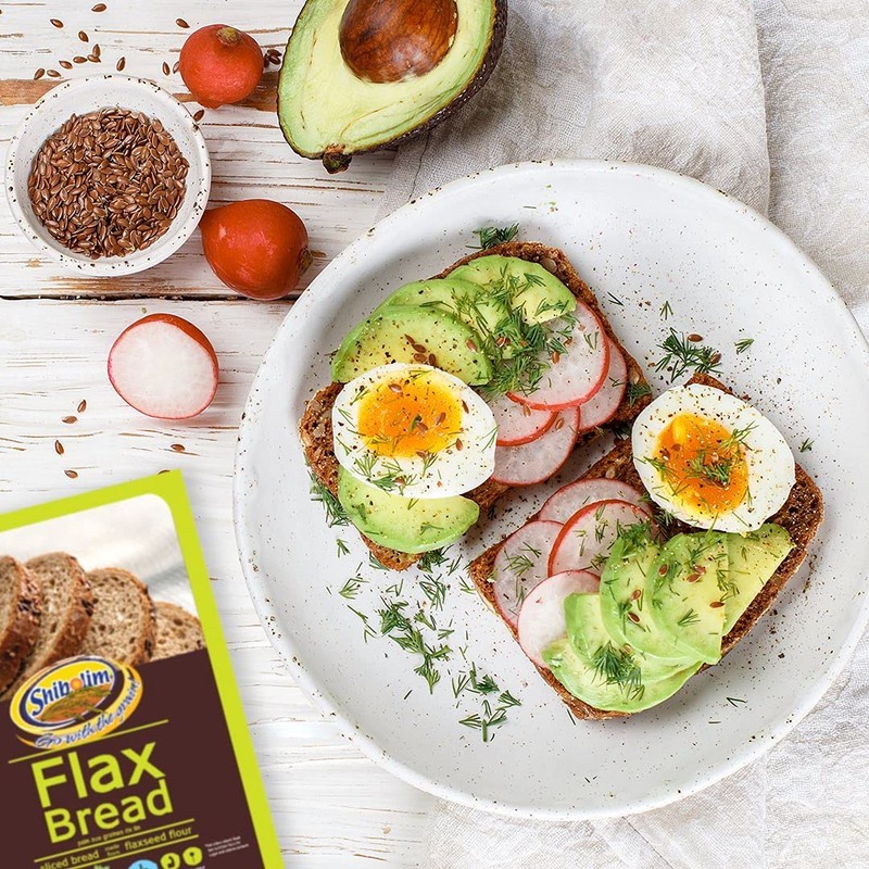 Shibolim FlaxSeed Bread (1 Pound) Low Carb, Zero Net Carbs