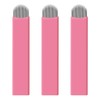 Pack of 50 Disposable Pink Microblading 0.15 mm Nano Needles
