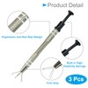 Cjueiom 3Pcs Piercing Ball Grabber Tool 4 Claw Grabber, Piercing