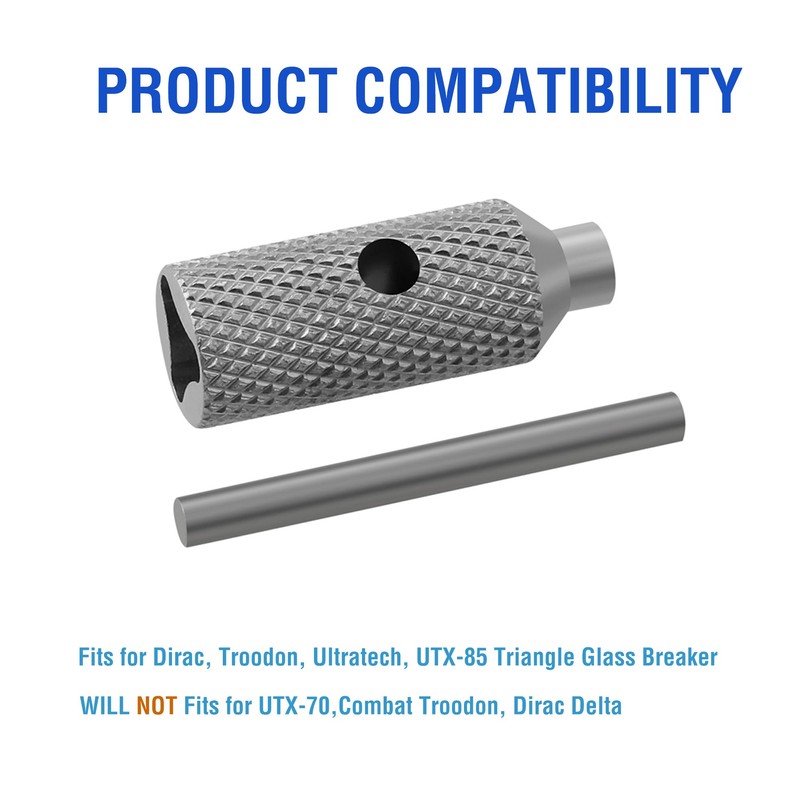 Triangle Screwdriver Removal Tool Set Compatible with Microtech Ultratech, UTX-85,