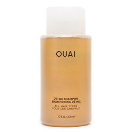 OUAI Detox Shampoo - Clarifying Shampoo for Build Up, Dirt, Oil, Product and Hard Water - Apple Cider Vinegar & Keratin for Clean, Refreshed Hair - Sulfate-Free Hair Care (10 oz)