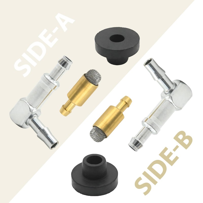 Saihisday 168638 Fuel Tank Draw Tube Kit, Replacement for Miller