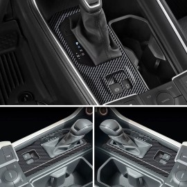 necar2020 ABS Carbon Car Center Gear Shifter Frame Cover For Toyota Grand Highlander 2024+